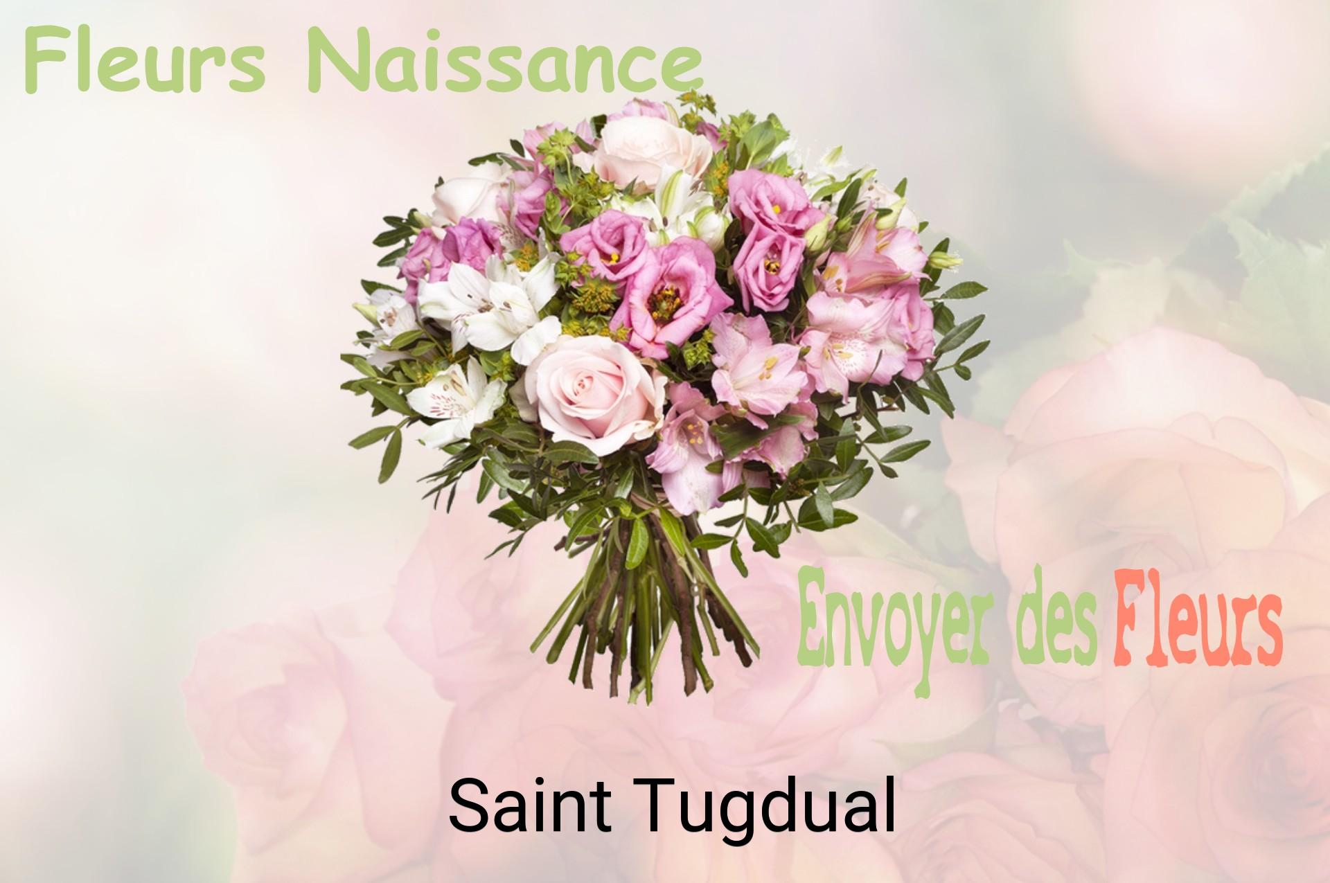 Bouquet de fleurs de naissance livré à Saint-Tugdual